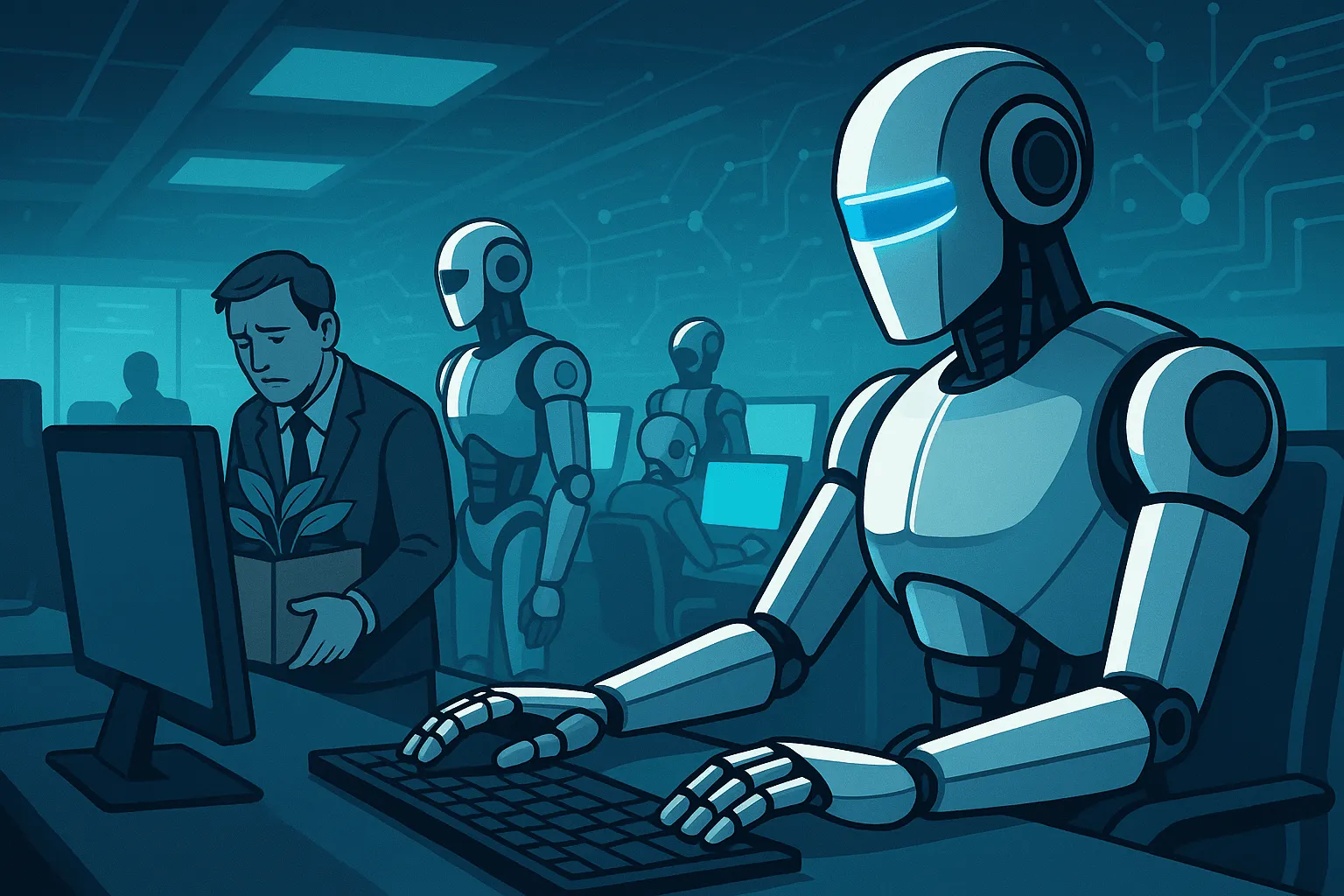 AIはあなたの仕事を奪うのか？答えは人間に対するテクノロジーの優位性を示す4つのSにかかっている