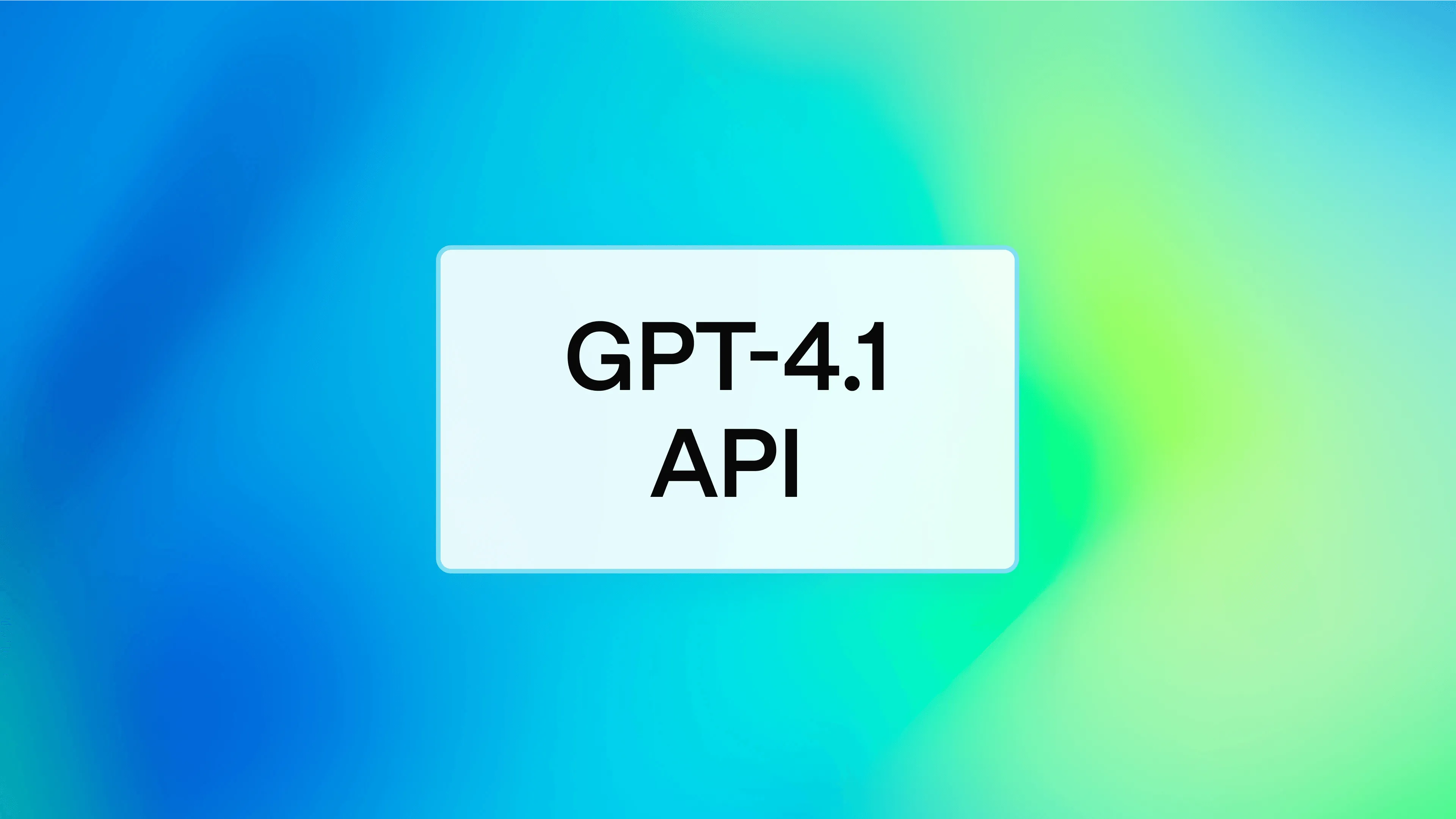 OpenAI、高性能AI「GPT-4.1」シリーズ発表—コーディング性能が54.6%達成、100万トークン対応で価格26%削減