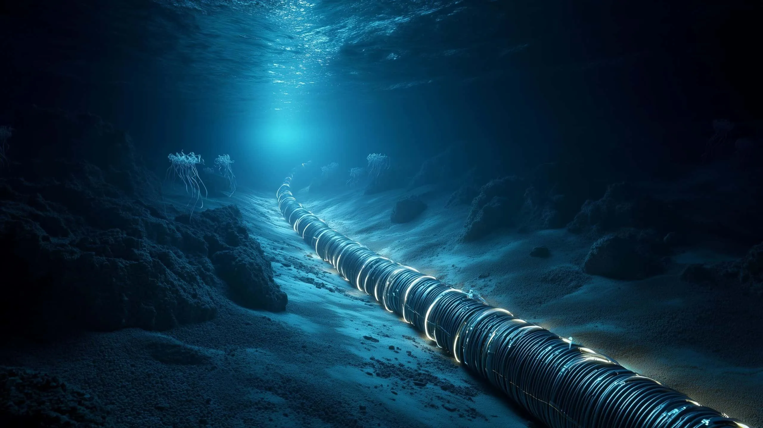 中国が世界初の深海ケーブル切断技術公開、グローバル通信に影響懸念