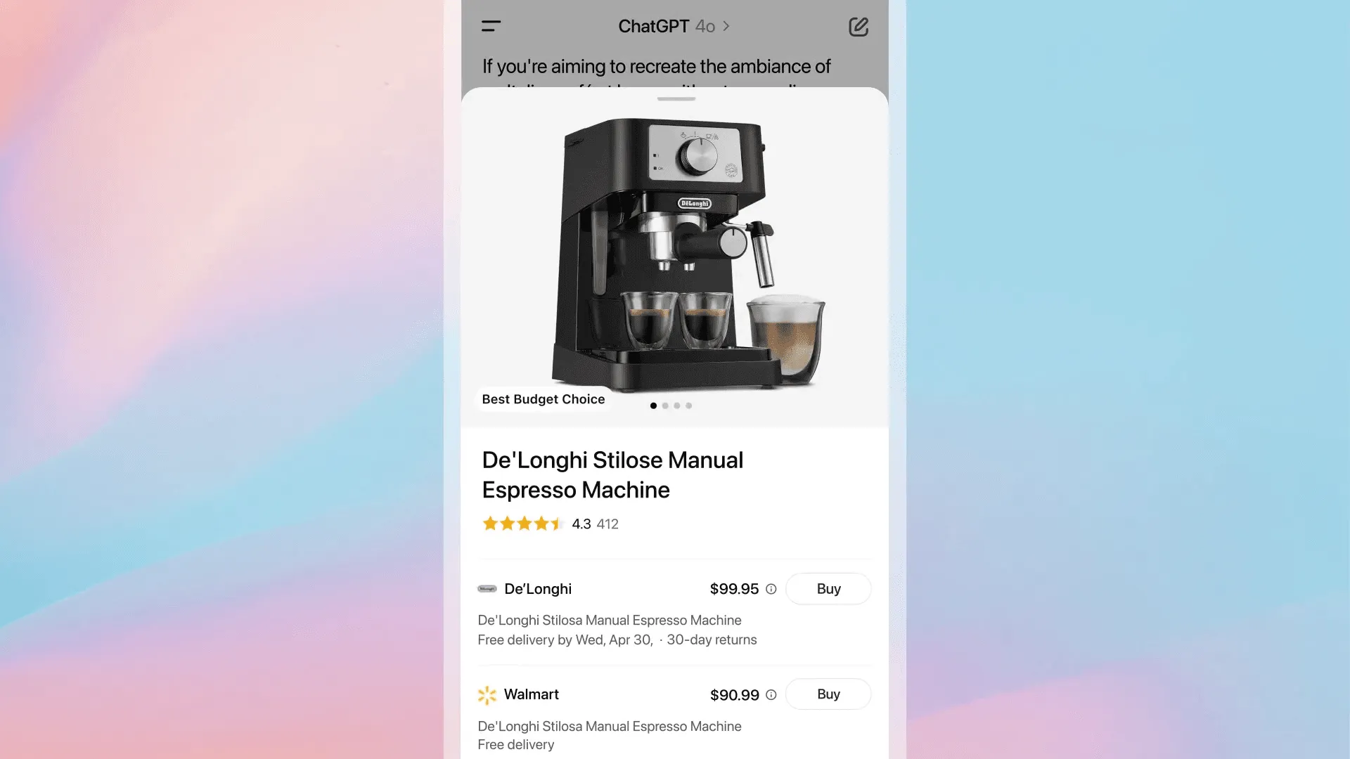 ChatGPTにショッピング機能が追加！AIが商品選びを支援、Googleに挑む