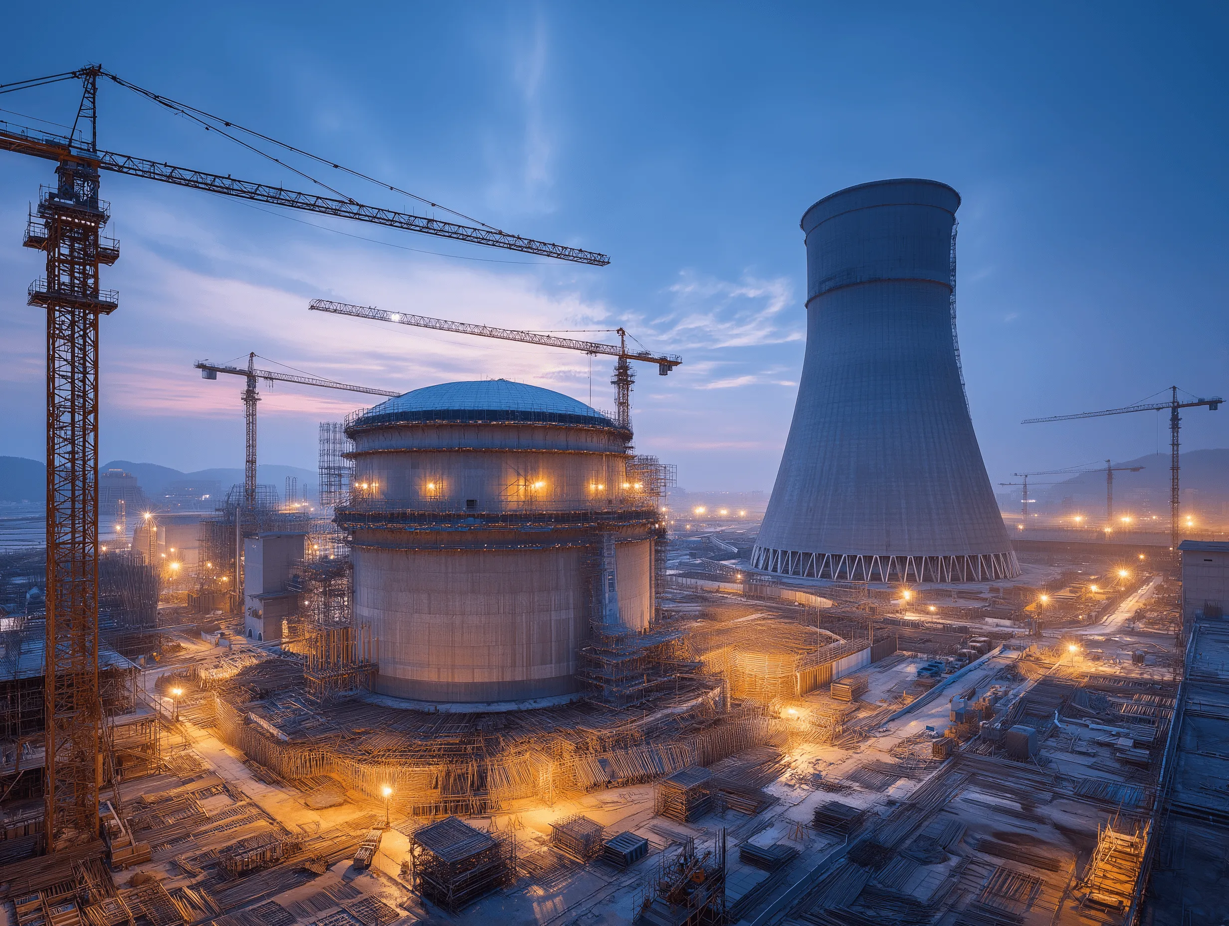 中国・招遠で始動した「巨大冷却塔」を持つ原発の衝撃：華龍一号が切り開く内陸展開と技術的自立の野望