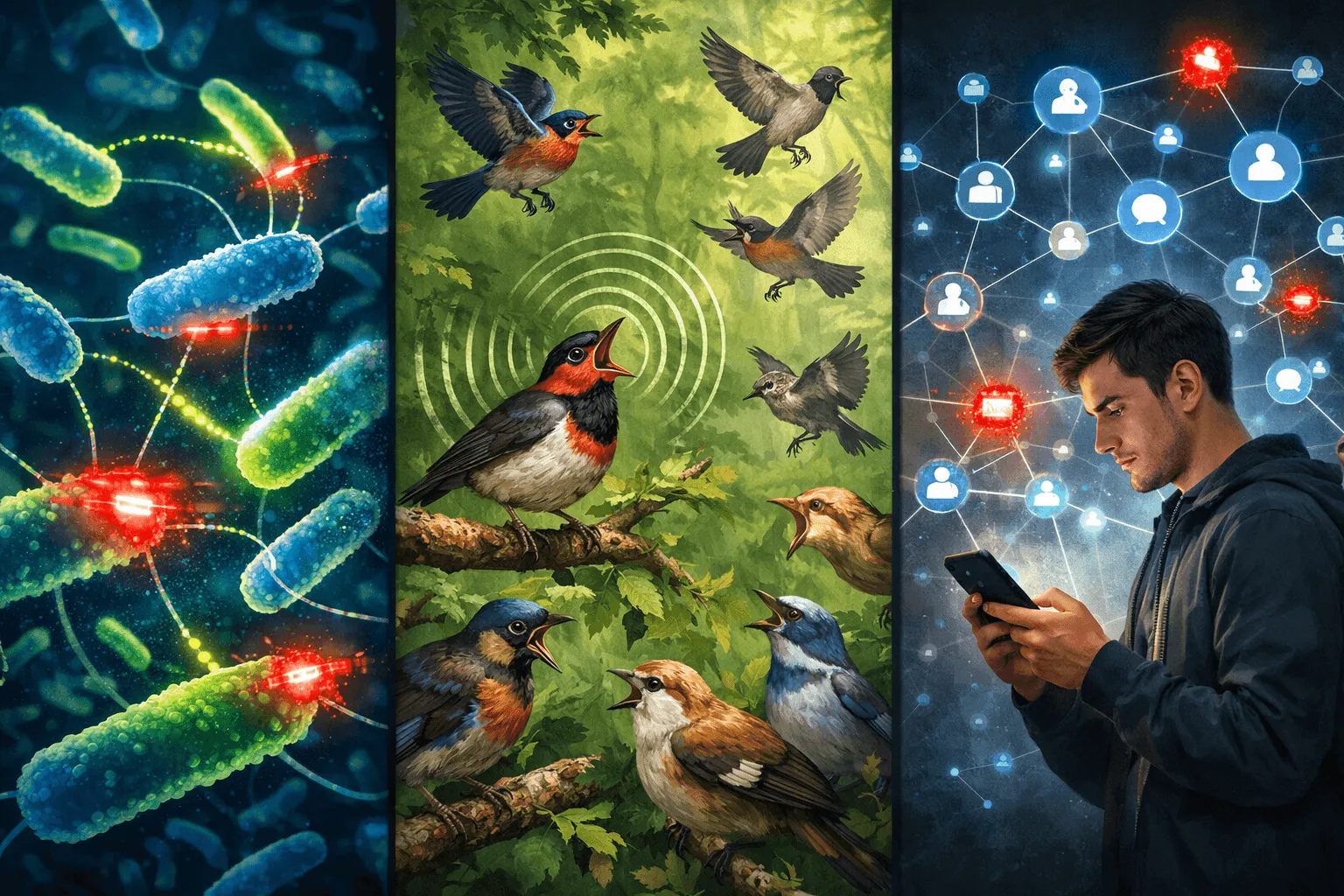 誤情報は「人間社会の病」ではない：コーネル大学が解き明かす、バクテリアから免疫系まで支配する「生物学的必然」としての嘘