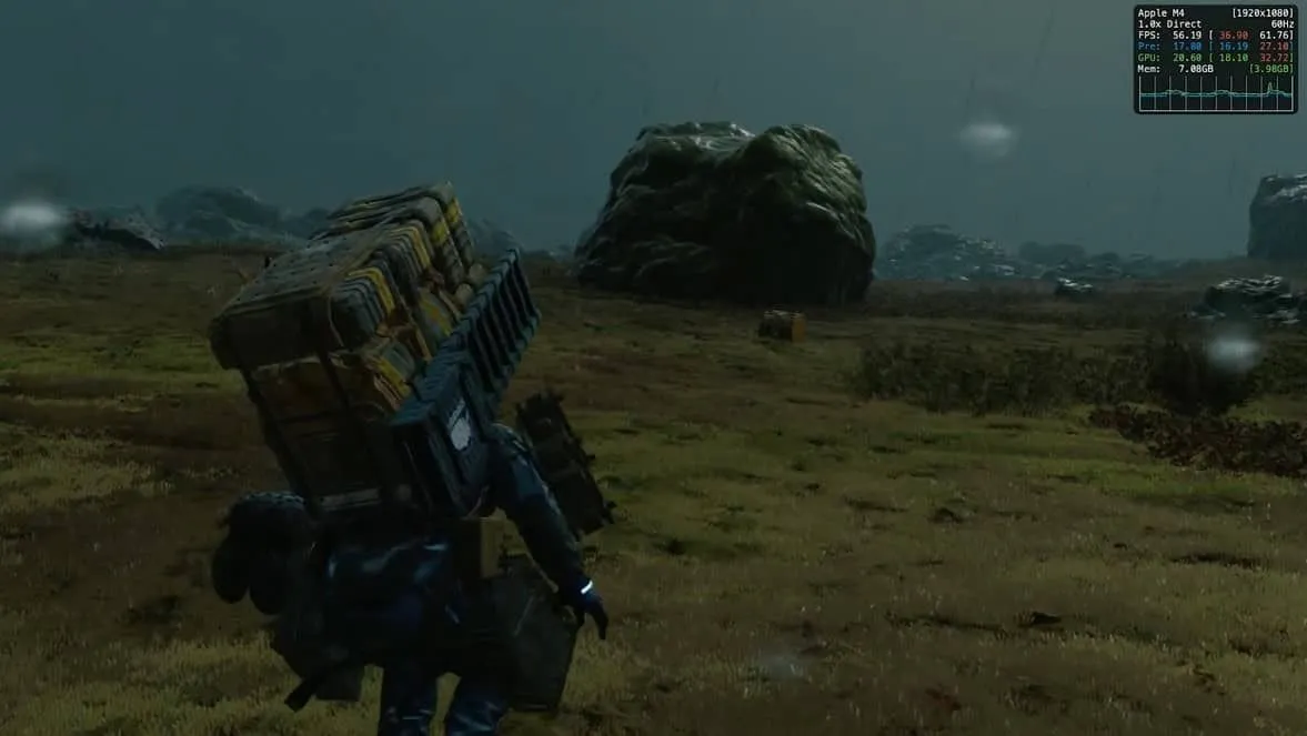 M4 Mac mini、基本構成でも『Death Stranding』を1080pで60FPSを維持しスムーズに動作可能