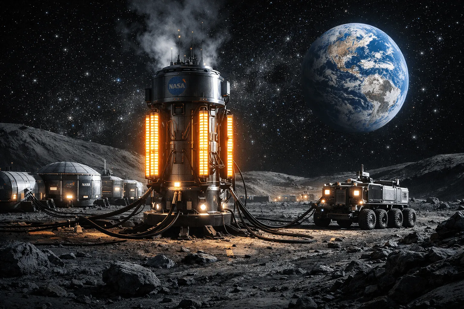 米国は月面原子力発電所の2030年稼働を掲げる