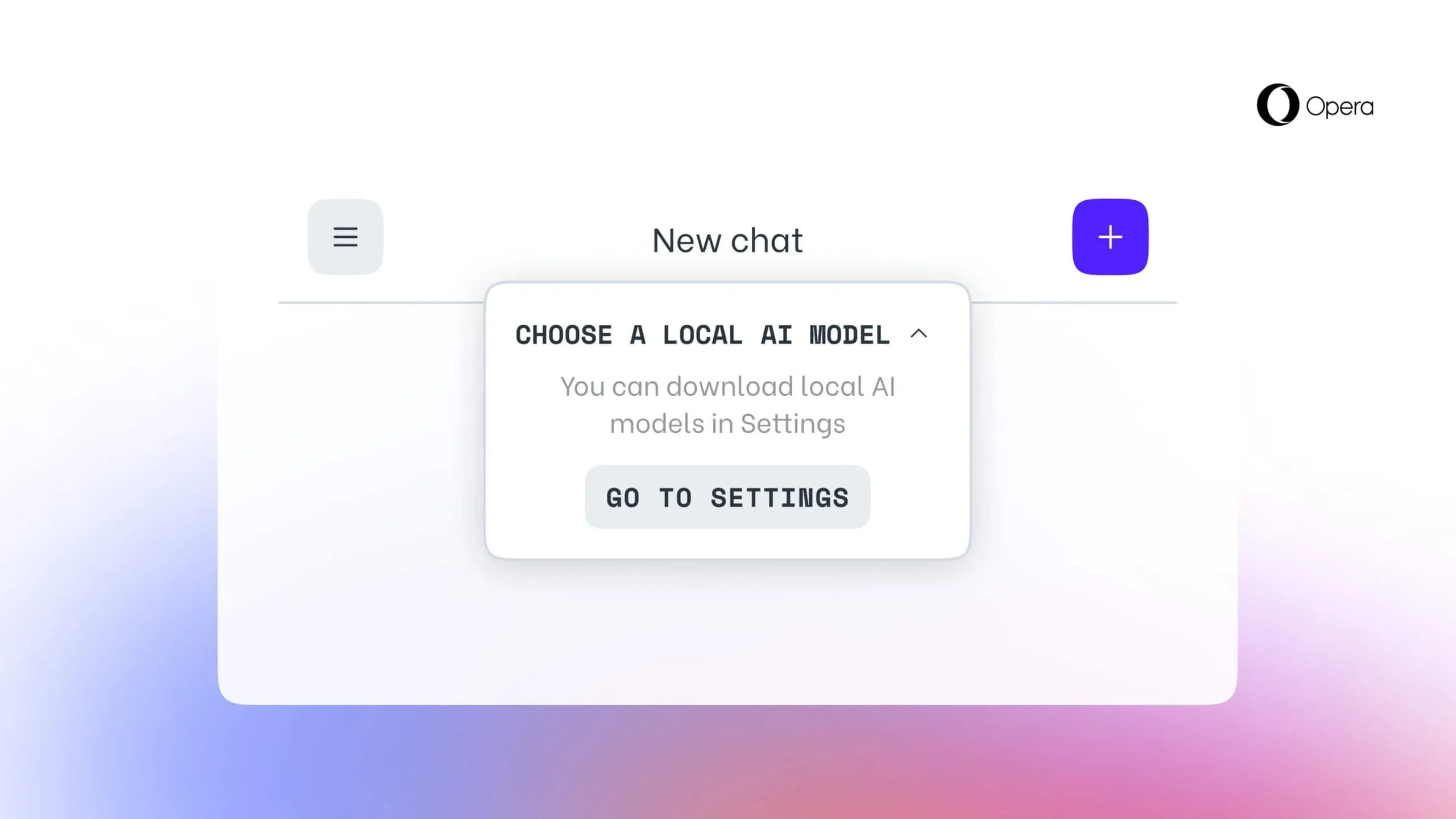 Operaブラウザ、ローカルLLMをユーザーが手軽に利用できる機能を追加