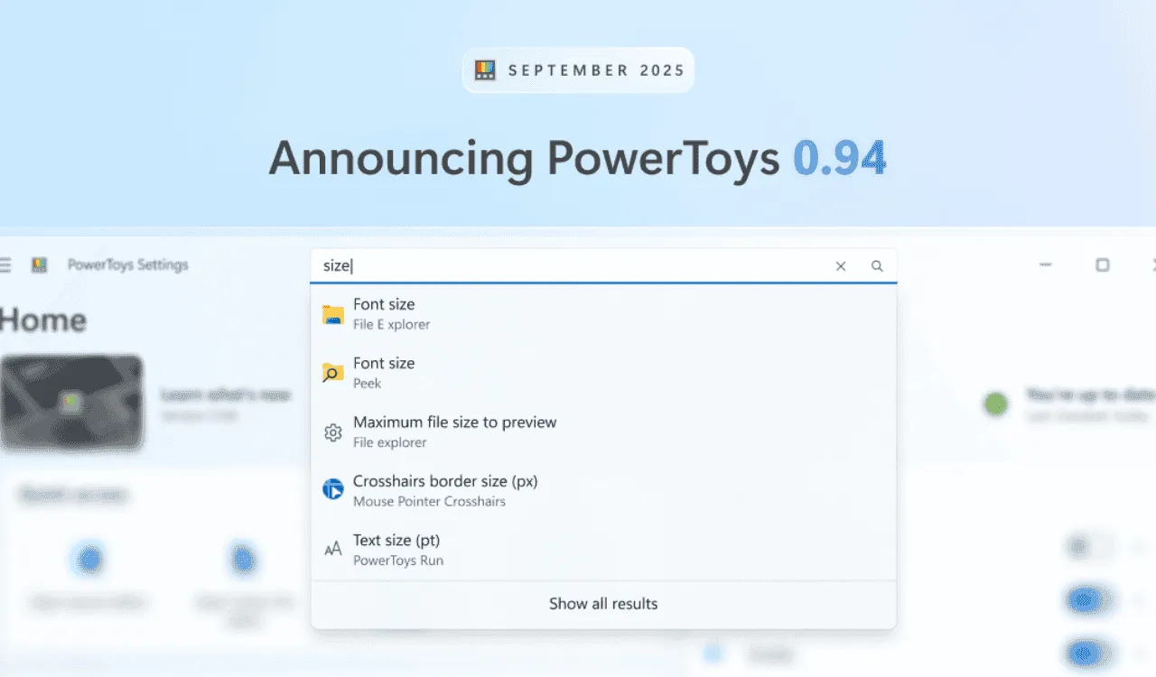PowerToys 0.94公開：ショートカット競合を制圧する神機能がついに実装