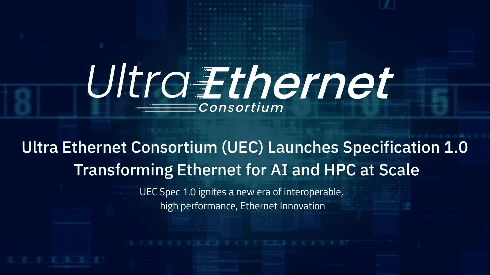 Ultra Ethernet Consortium (UEC) 1.0仕様が正式発表：AIデータセンターの覇権争いは新章へ