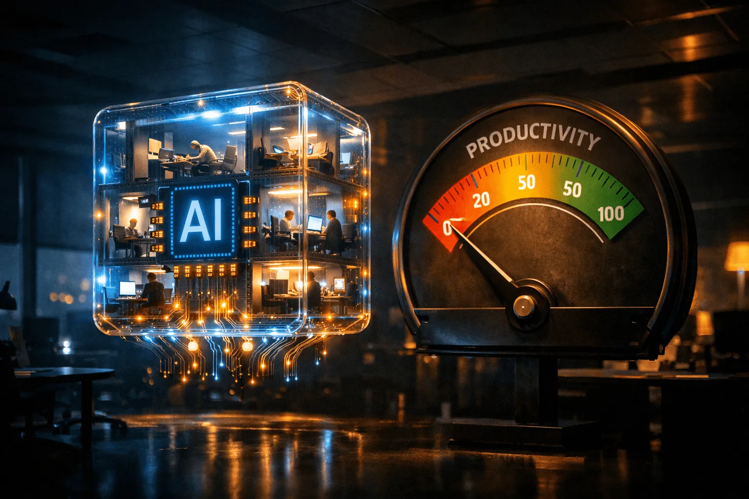 6,000人の経営者に対する調査ではAIが生産性を変えていないことが示されている