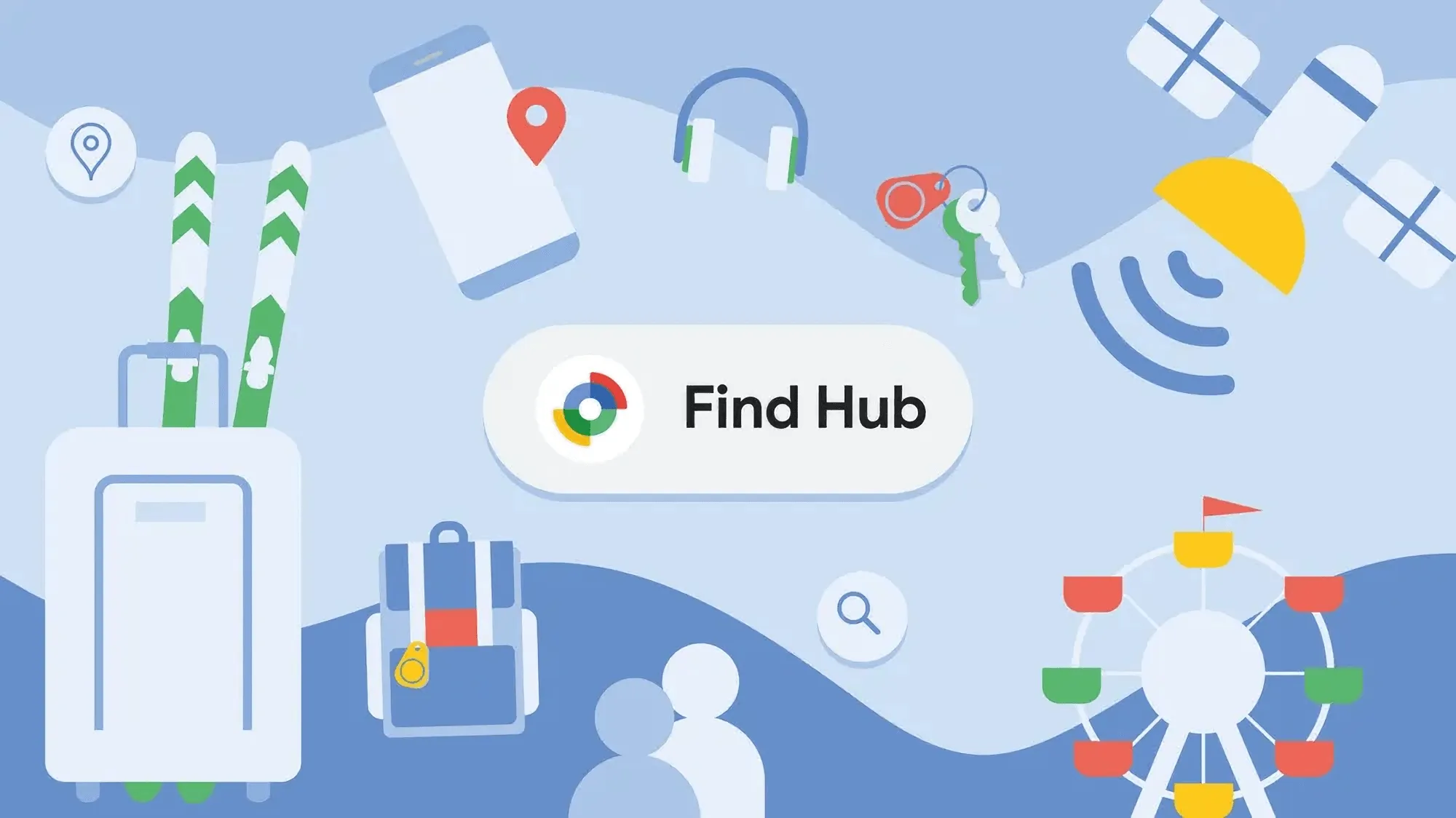 Google、新たな探し物ネットワーク「Find Hub」を発表：UWB対応、衛星通信、航空会社との連携も