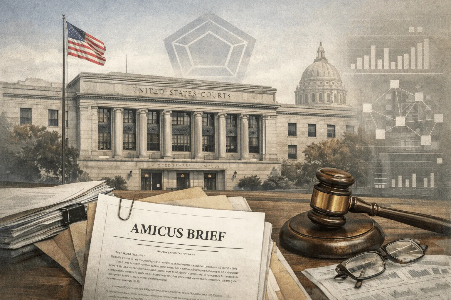 Anthropicの国防総省訴訟、MicrosoftやAI研究者らが相次ぎ支持書面を提出