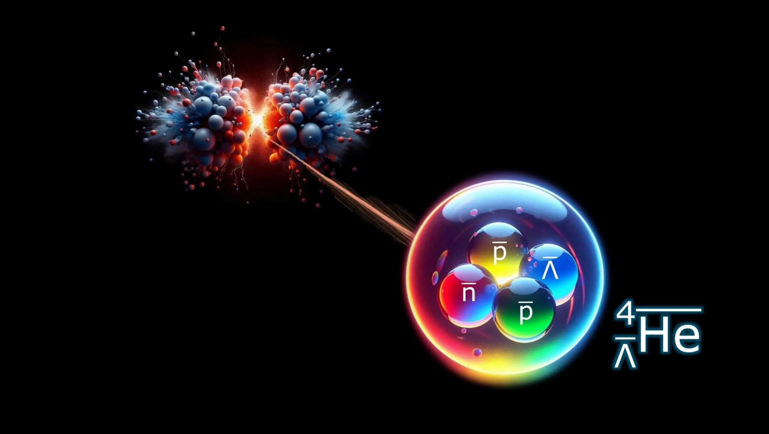 CERN、史上最重量の反物質粒子「反ハイパーヘリウム4」の初検出に成功