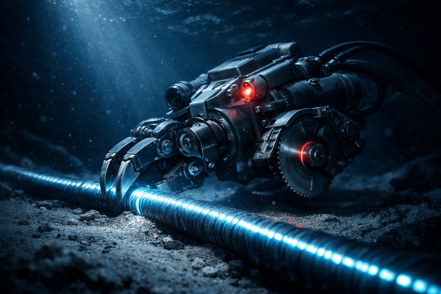 中国、水深3500メートルでの海底ケーブル切断技術を実証：世界の通信インフラを揺るがす深海の構造的脅威