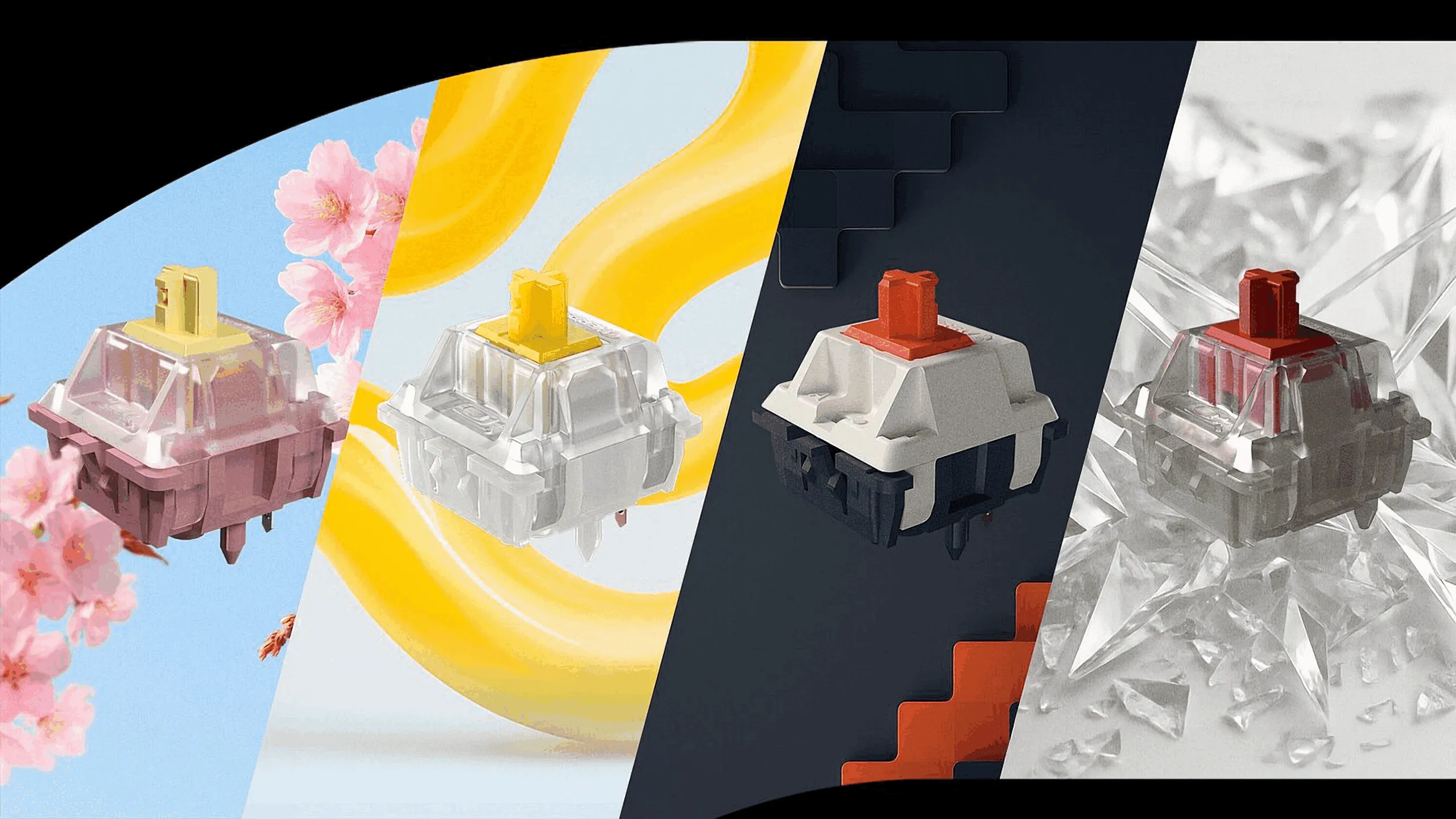 CHERRY、機械的摩耗をなくした革新的誘導キースイッチ「IK」とMX新作3種を発表