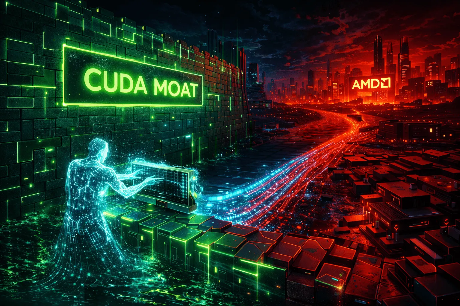 Claude Codeがわずか30分でCUDAをROCmへ移植：崩れ去る「CUDAの掘」とAIが書き換える半導体業界の勢力図