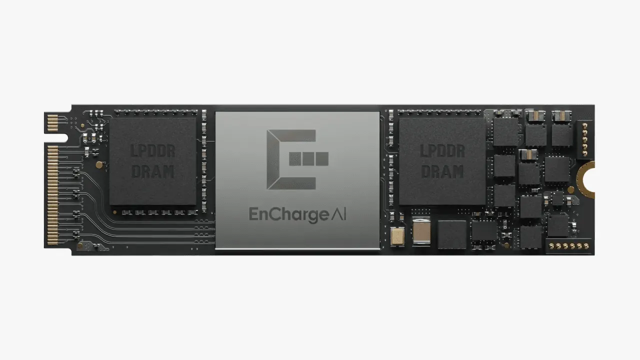 EnCharge AI、アナログメモリ搭載チップ「EN100」発表：驚異の電力効率でノートPCで200TOPSを実現