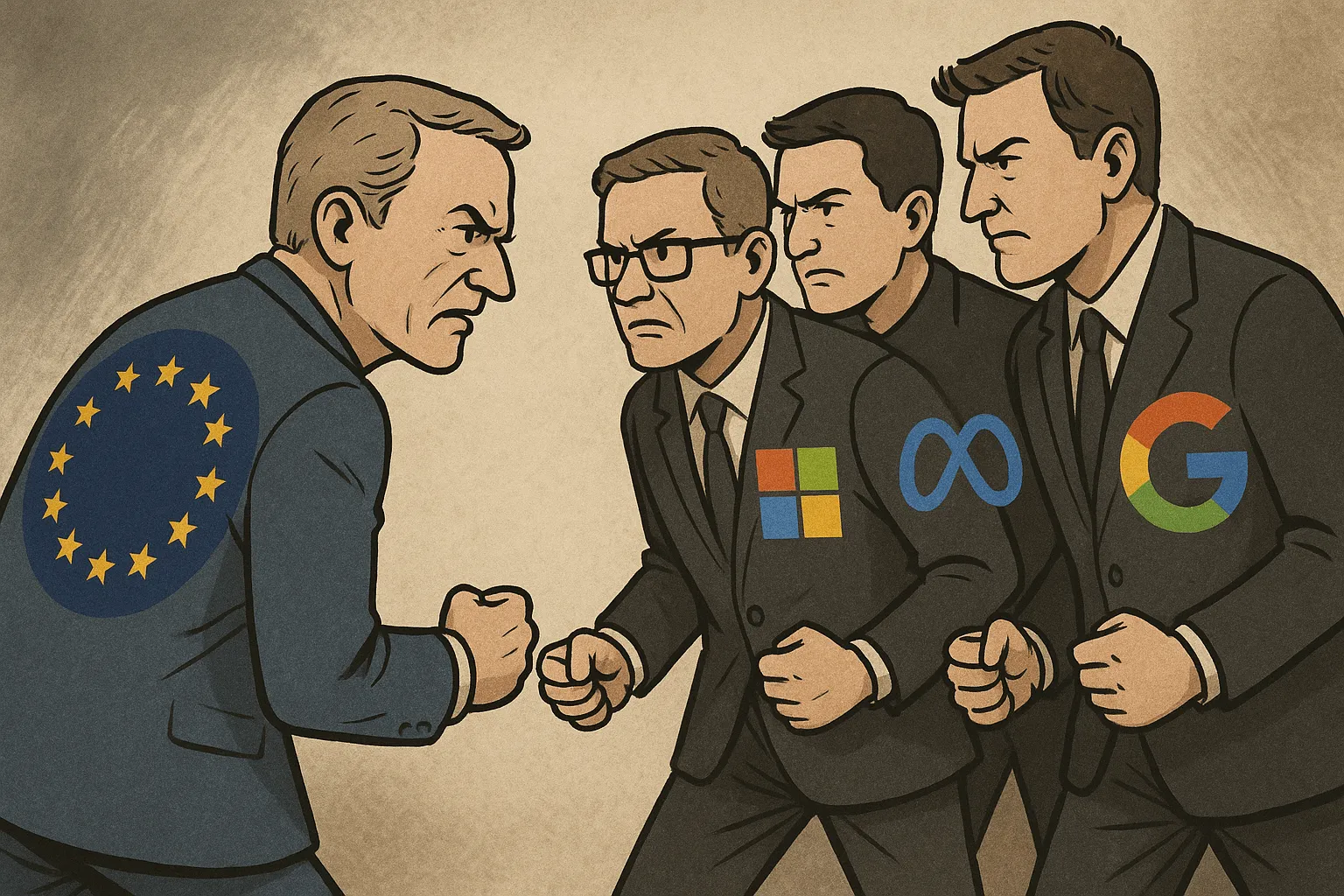 EU AI法、施行巡り巨大テックと全面対決へ——「2年停止」要求をEU一蹴、技術覇権の未来を占う攻防