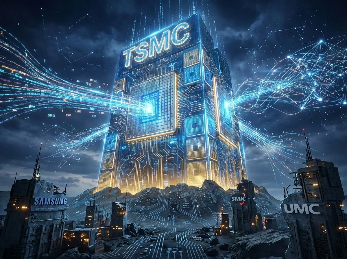 TSMC「一強」体制の完成：世界シェア72%へ拡大、AI半導体ブームが決定づけた2025年の勢力図