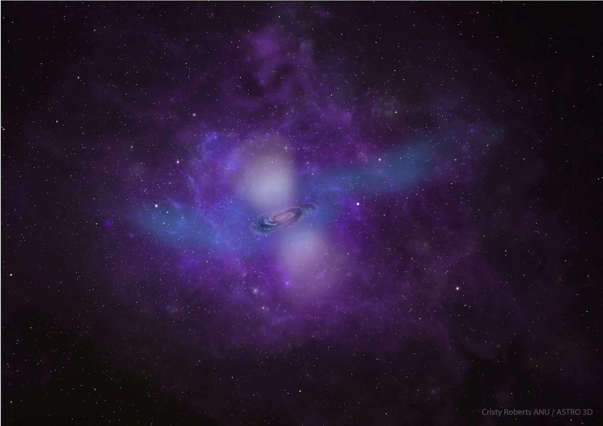 宇宙のあらゆる銀河を包む巨大なハローが新たな測定で明らかに