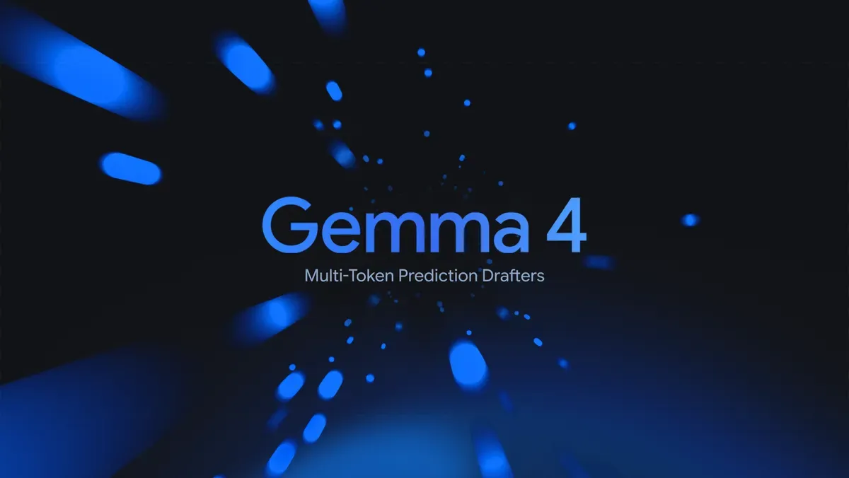 Google、Gemma 4向けに推論速度を最大3倍向上させるMTP(Multi-Token Prediction)ドラフトモデルを公開