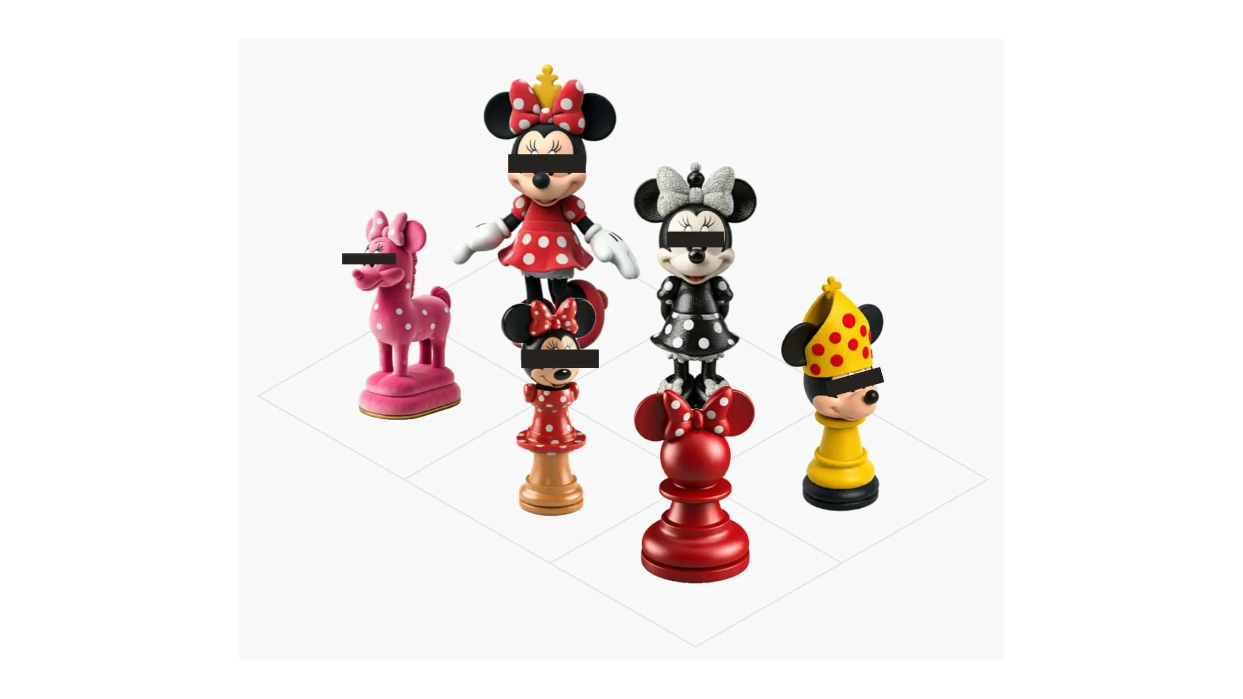 Googleが画像生成AI「Imagen 3」で駒をカスタマイズ可能にした「GenChess」を公開、一部アニメのキャラなども生成可能に