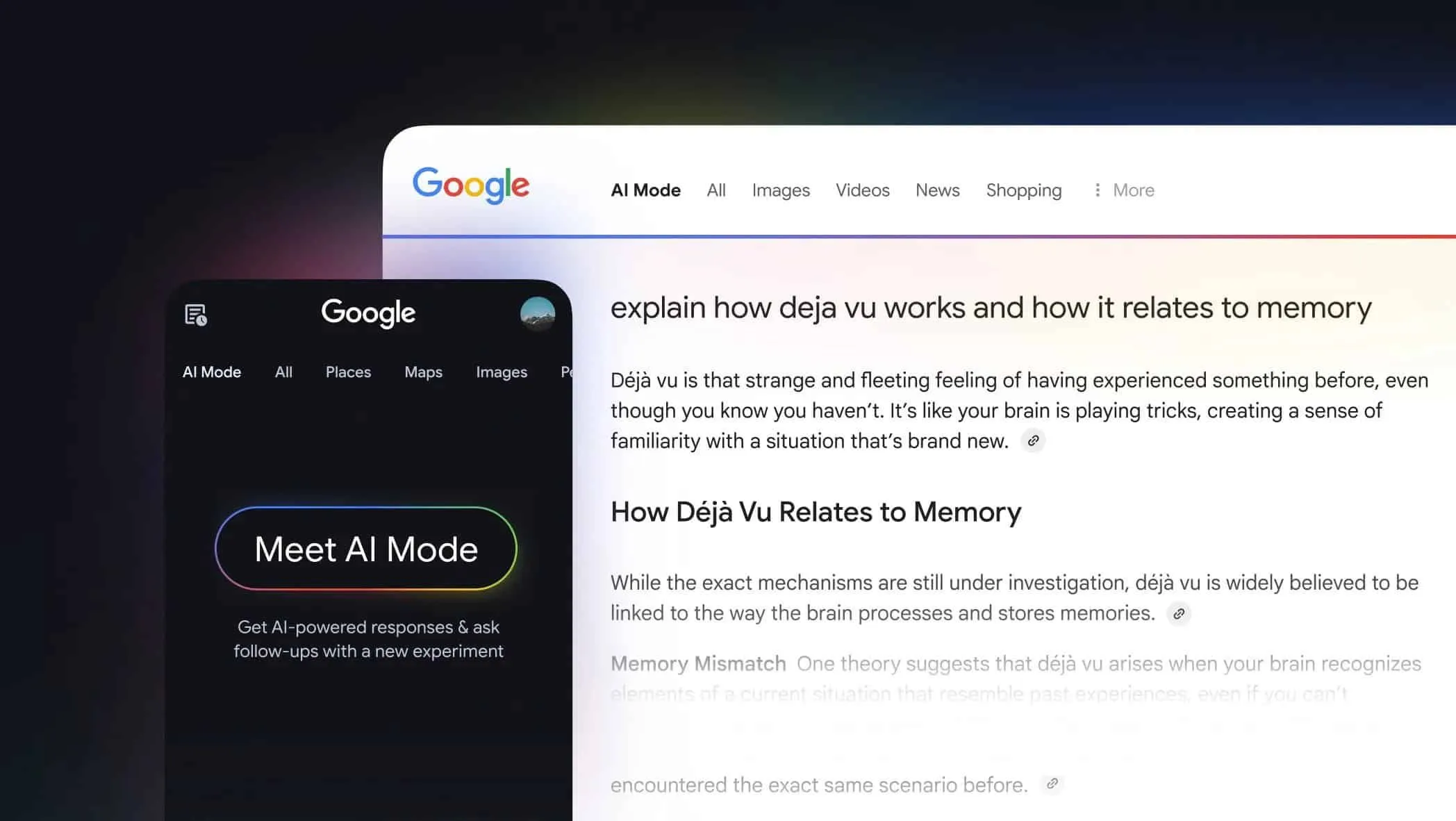 Google、検索に「AIモード」の搭載をテスト中 &#8211; 従来のリンク表示を排除する形へ転換か