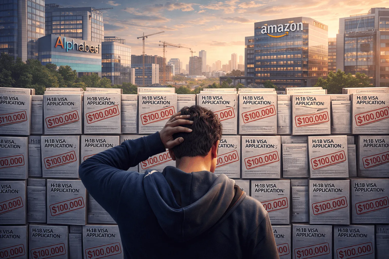 シリコンバレーの「才能輸出」：10万ドルのビザの壁が加速させるインドへの頭脳流転