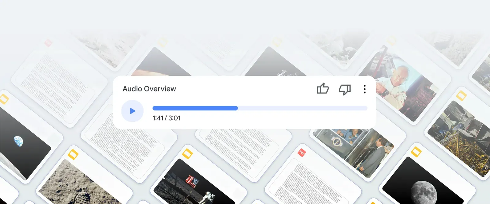ノート作成AIアプリ「NotebookLM」に複雑な文書をAI音声で分かりやすく解説する機能が登場