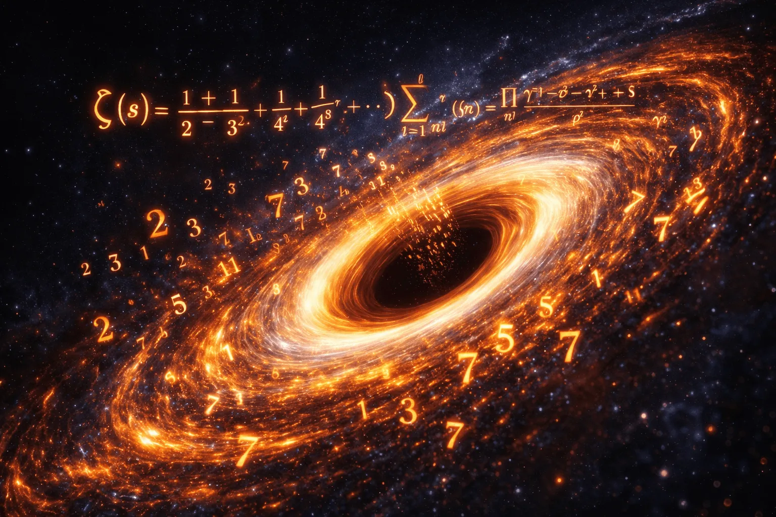 ブラックホールの中心には「素数」が潜む？量子重力理論とリーマン予想が交差する特異点の物理学