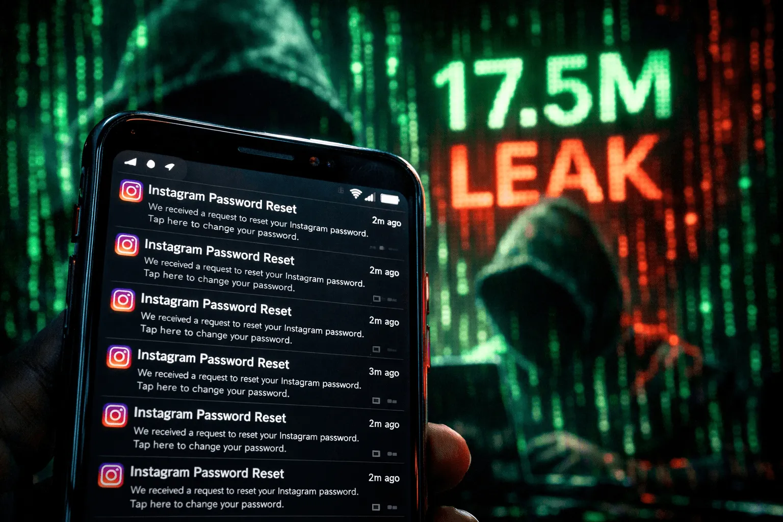 Instagramの大規模パスワードリセット騒動と1750万件データ流出疑惑の全貌：Metaの「侵害なし」主張は正当なのか？