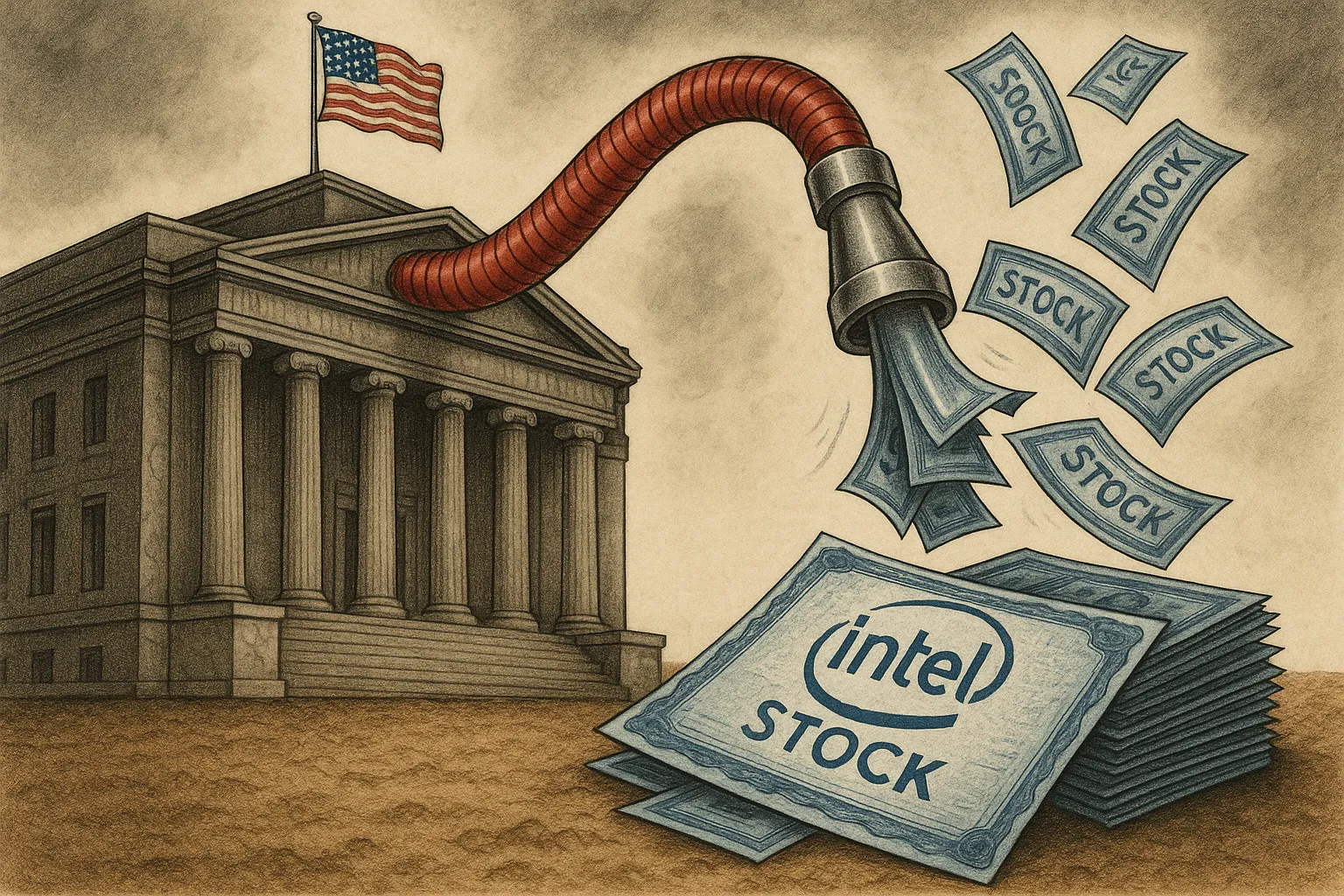 政府がIntel株10%取得へ、トランプ大統領が電撃発表