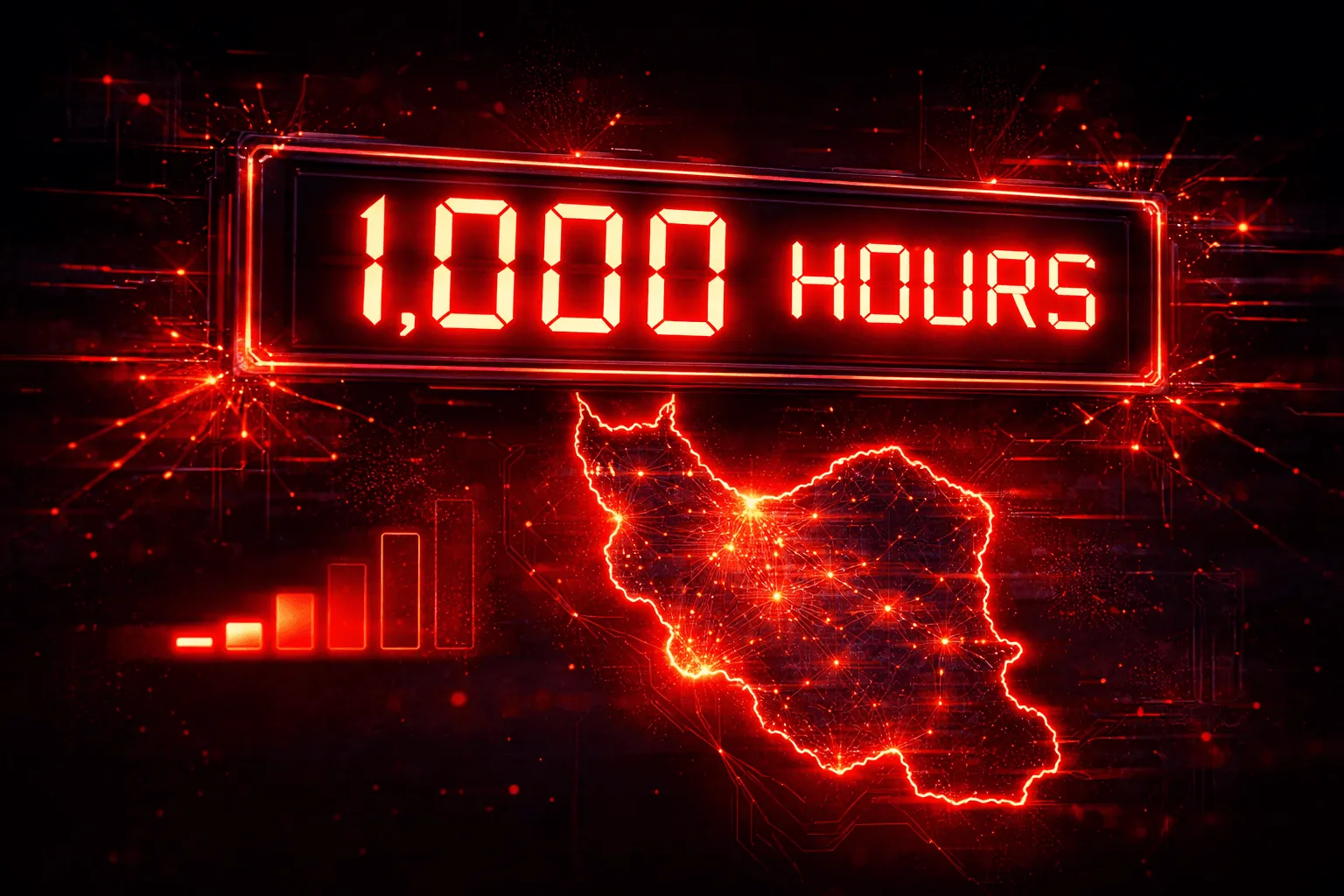 史上最長の1,000時間遮断：イランが切ったのは市民の回線だけだった