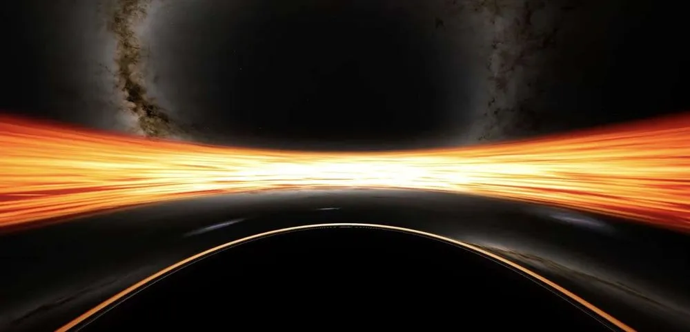 NASAが“ブラックホールに落ちる”とどう見えるのか、シミュレーション