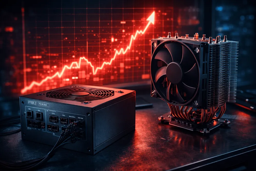 メモリとSSDの次は電源とCPUクーラーか?迫る6〜10%の値上げ報告が告げる自作PCの「安価な時代」の終焉