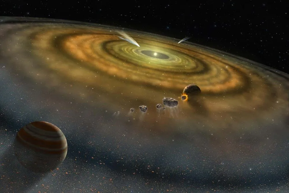 ジェイムズ・ウェッブ宇宙望遠鏡、他の恒星系で小惑星衝突を観測