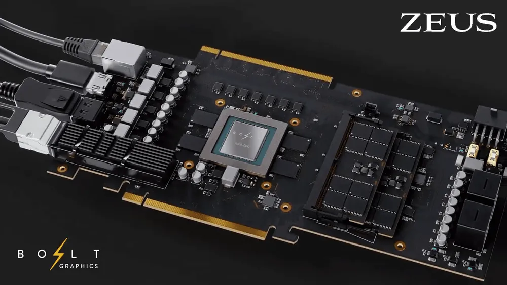 ゴッド ゼウスver サブ基板 稼働確認済 RTX 5090の10倍速い”Bolt Zeus GPUの開発キットが2026年登場と発表