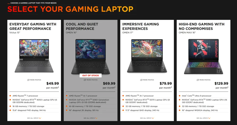 HPがPCサブスク「OMEN Gaming Subscription」を開始:メモリ高騰によるPCゲーミングの変革か、あるいは所有権の終焉か