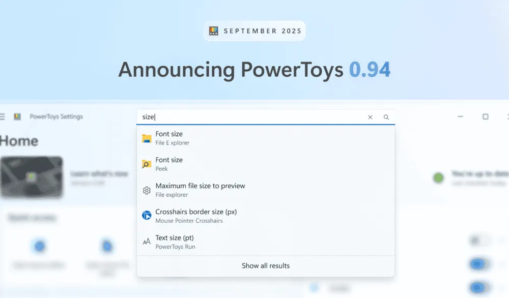 PowerToys 0.94公開:ショートカット競合を制圧する神機能がついに実装