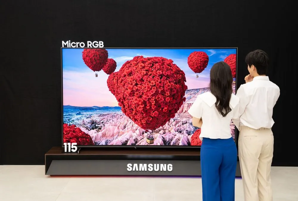 Samsung、世界初の「Micro RGB TV」を発表:115インチで新次元の色彩とコントラストを実現