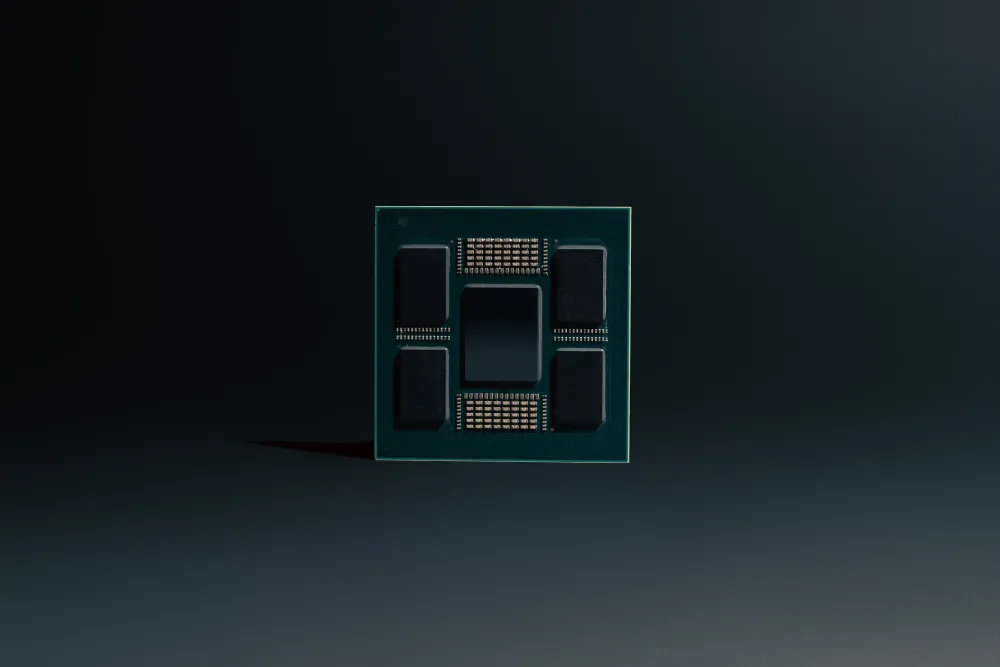 CPUのクローズアップ写真