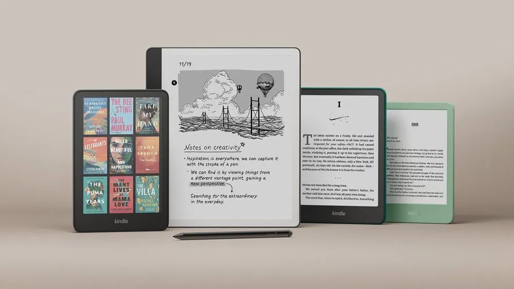 Amazonが初のカラーKindle「Kindle Colorsoft Signature Edition」など