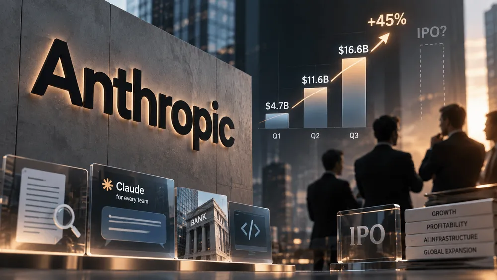 Anthropic、四半期売上168億ドルと報道 成長鈍化でIPO評価に慎重論