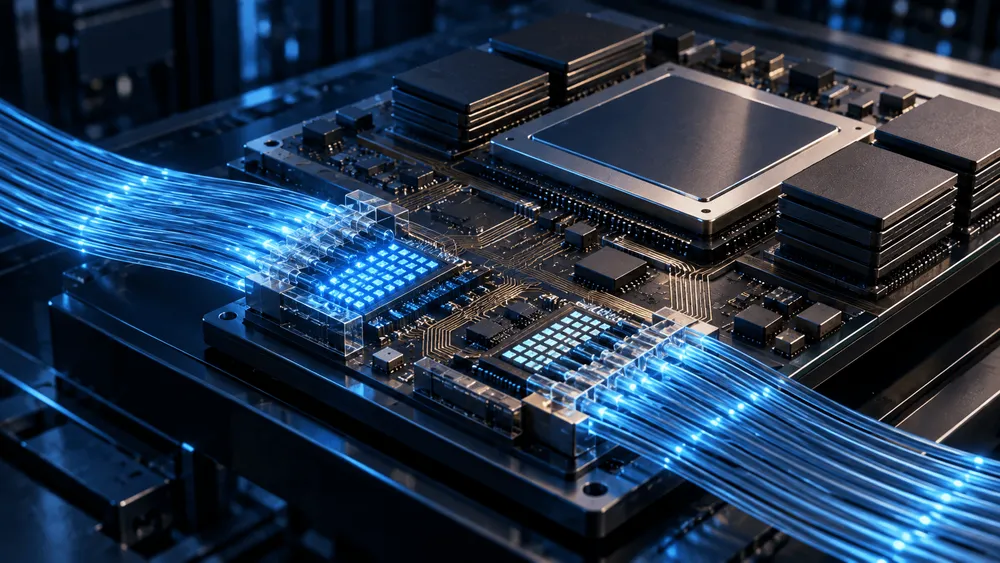 画面の発光技術をAIの通信へ、IntelとAUOの協力報道を光通信とガラス基板から読む