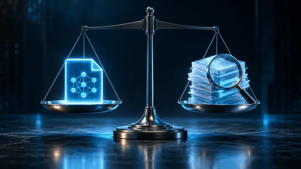 balance-scale-run-versus-verify-ai.webp