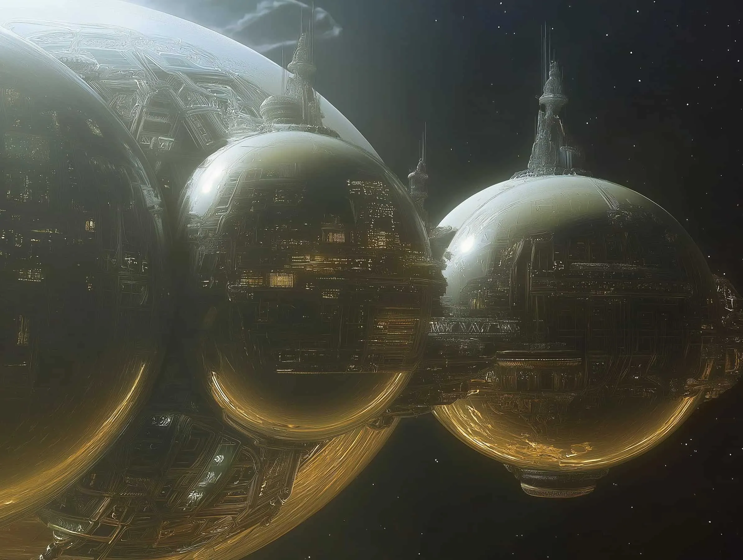 宇宙で「栽培する」500メートル級構造物：DARPAが革新的バイオ建造技術のアイデアを募集