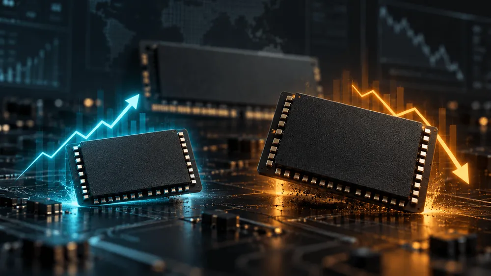 DRAM Spot Market: DDR4 Prices Diverge by Chip Density as DDR5 Demand Cools