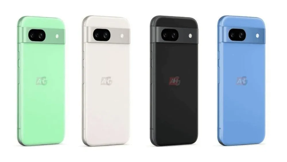 Pixel 8aの全カラーバリエーションがリーク、鮮やかなミントカラーが