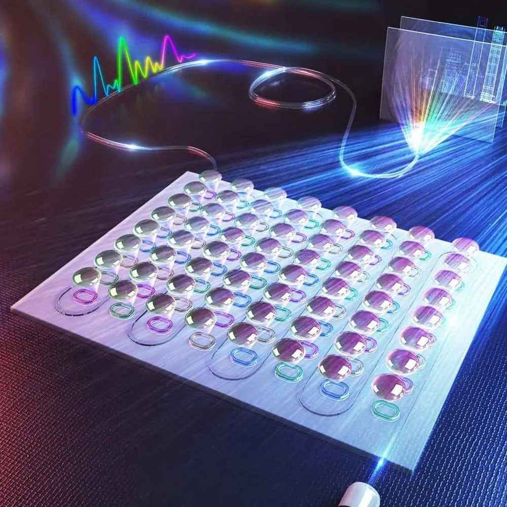 わずか6ナノ秒で1000億画素を処理できるチップの開発に成功、更なるスマートなAIや自動運転車の実現に繋がる可能性
