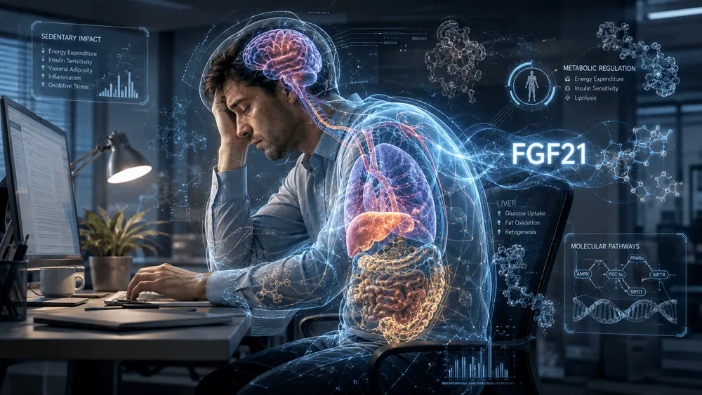 sedentary lifestyle and FGF21