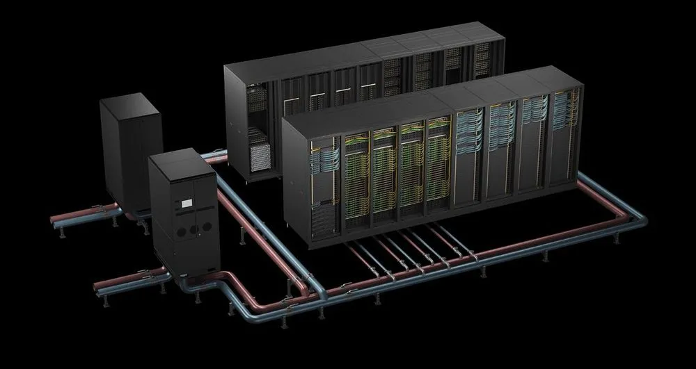専用の液体冷却システムコンポーネントを備えたグラフィックカード（GPU） NVIDIAの液冷技術が大きく進化：水効率300倍、エネルギー消費を劇的