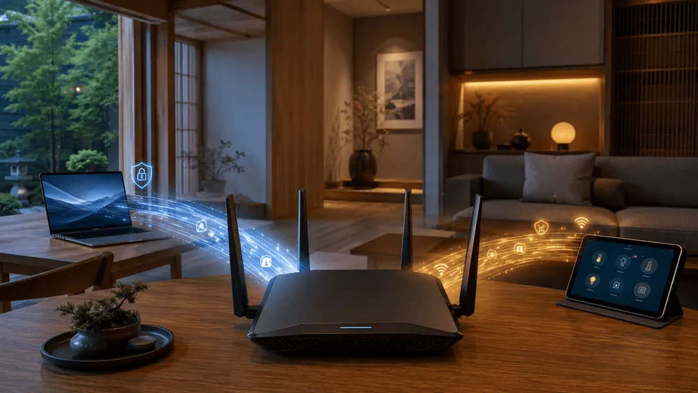 ルーターとデバイスの接続とセキュリティ